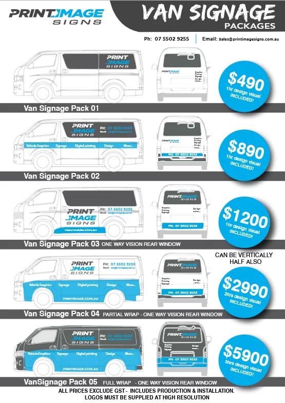Van Signage Package